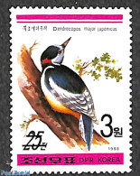 Korea, North 2006 3W On 25ch Overprint, Stamp Out Of Set, Mint NH, Nature - Birds - Corée Du Nord