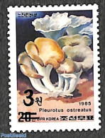 Korea, North 2006 3W On 20ch Overprint, Stamp Out Of Set, Mint NH, Nature - Mushrooms - Funghi