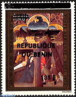 Benin 1995 Pietro Di Giovanni, Overprint, Mint NH, Art - Paintings - Unused Stamps