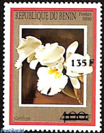 Benin 2000 Flower, Overprint, Mint NH, Nature - Flowers & Plants - Neufs