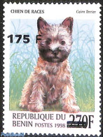 Benin 2005 Dog, Cairn Terrier, Overprint, Mint NH, Nature - Dogs - Ungebraucht