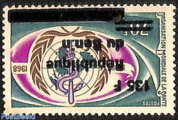 Benin 1995 World Health Organisation, Overprint, Mint NH, Health - Health - Unused Stamps