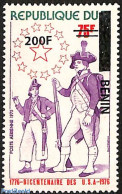 Benin 2008 200 Years Of USA, Overprint, Mint NH, History - Various - Militarism - Costumes - Weapons - Unused Stamps