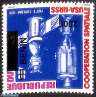 Benin 2008 Space Cooperation USA URSS, Overprint, Mint NH, Transport - Space Exploration - Unused Stamps
