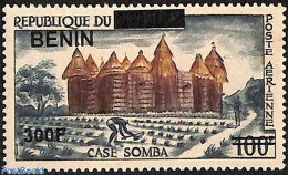 Benin 2008 House Of Somba, Overprint, Mint NH, History - Nature - Native People - Trees & Forests - Ongebruikt