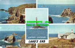 R525402 Land End. Enys Dodman. First And Last House. Longships Lighthouse. J. Sa - World