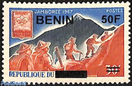 Benin 2009 Scouting, Jamboree 1967, Overprint, Mint NH, Sport - Mountains & Mountain Climbing - Scouting - Neufs