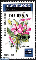 Benin 2007 Hibiscus Rosa Sinensis, Overprint, Mint NH, Nature - Various - Flowers & Plants - Errors, Misprints, Plate .. - Neufs