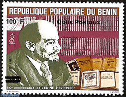 Benin 2007 110th Anniversary Of Lenin, Overprint, Mint NH, History - Various - Lenin - Errors, Misprints, Plate Flaws .. - Nuovi