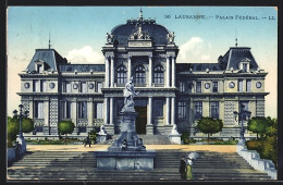 AK Lausanne, Palais Fédérale  - Lausanne
