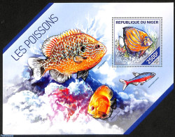 Niger 2014 Fishes, Mint NH, Nature - Fish - Vissen