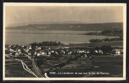AK Le Landeron, Vue Sur Le Lac De Bienne  - Le Landeron