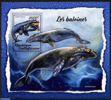 Central Africa 2018 Whales, Mint NH, Nature - Sea Mammals - República Centroafricana