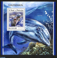 Sao Tome/Principe 2018 Dolphins, Mint NH, Nature - Sea Mammals - Sao Tome And Principe