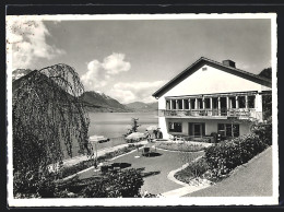 AK Gersau, Ferienheim S.B.H.V. Rotschuo Mit Buochser Und Stanserhorn  - Gersau