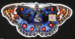 Niger 2015 Butterflies, Mint NH, Nature - Butterflies - Níger (1960-...)