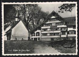 AK Stoss Bei Gais, Gasthaus Und Kapelle  - Gais