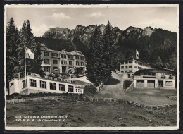 AK Oberschan, Hotel-Kurhaus Alvier  - Altri & Non Classificati