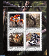 Djibouti 2018 Monkeys, Mint NH, Nature - Monkeys - Dschibuti (1977-...)