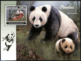 Guinea Bissau 2018 Pandas, Mint NH, Nature - Pandas - Guinée-Bissau