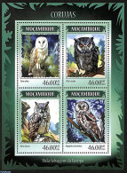 Mozambique 2014 Owls, Mint NH, Nature - Birds - Birds Of Prey - Owls - Mozambique