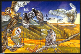 Niger 2015 Owls, Mint NH, Nature - Birds - Birds Of Prey - Owls - Niger (1960-...)