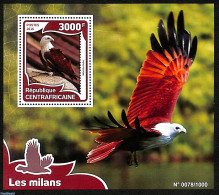 Central Africa 2016 The Kites, Mint NH, Nature - Birds - Birds Of Prey - Repubblica Centroafricana