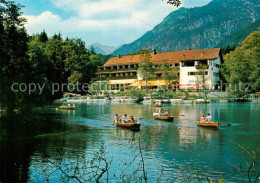 73793630 Grainau Hotel Badersee Bootfahren Grainau - Altri & Non Classificati