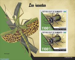 Djibouti 2022 Insects (Chalcosoma Atlas), Mint NH, Nature - Insects - Gibuti (1977-...)