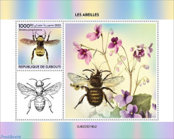 Djibouti 2022 Bees (Bombus Pensylvanicus), Mint NH, Nature - Bees - Djibouti (1977-...)
