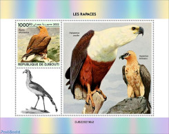 Djibouti 2022 Birds Of Prey (Aquila Chrysaetos), Mint NH, Nature - Birds - Birds Of Prey - Djibouti (1977-...)