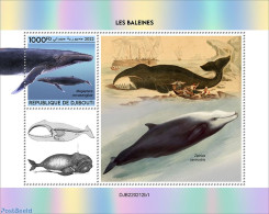 Djibouti 2022 Whales , Mint NH, Nature - Sea Mammals - Gibuti (1977-...)