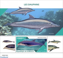 Djibouti 2022 Dolphins, Mint NH, Nature - Sea Mammals - Djibouti (1977-...)