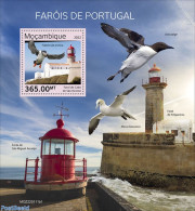 Mozambique 2022 Portuguese Lighthouses, Mint NH, Nature - Various - Birds - Lighthouses & Safety At Sea - Phares