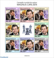 Mozambique 2022 World Chess Champion Magnus Carlsen, Mint NH, Sport - Chess - Schaken