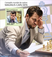 Mozambique 2022 World Chess Champion Magnus Carlsen, Mint NH, Sport - Chess - Chess