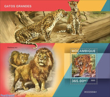 Mozambique 2022 Big Cats, Mint NH, Nature - Cat Family - Mozambique