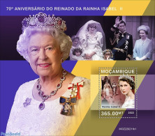 Mozambique 2022 70th Anniversary Of Reign Of Queen Elizabeth II, Mint NH, History - Kings & Queens (Royalty) - Familles Royales