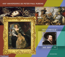 Mozambique 2022 445th Anniversary Of Peter Paul Rubens, Mint NH, Art - Paintings - Rubens - Mozambique