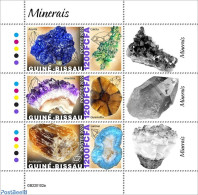 Guinea Bissau 2022 Minerals, Mint NH, History - Geology - Guinea-Bissau
