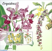 Guinea Bissau 2022 Orchids, Mint NH, Nature - Flowers & Plants - Orchids - Guinée-Bissau