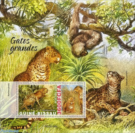 Guinea Bissau 2022 Big Cats, Mint NH, Nature - Cat Family - Guinée-Bissau