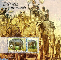 Guinea Bissau 2022 Elephants, Mint NH, Nature - Elephants - Guinée-Bissau