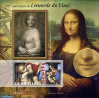 Guinea Bissau 2022 570th Anniversary Of Leonardo Da Vinci, Mint NH, Art - Leonardo Da Vinci - Paintings - Guinée-Bissau