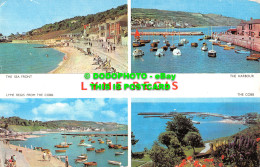 R525262 Lyme Regis. The Sea Front. The Harbour. The Cobb. Jarrold. Cotman Color - Monde