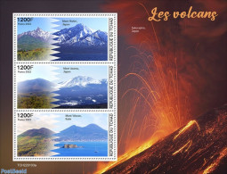 Chad 2022 Volcanoes, Mint NH, Nature - Sport - Mountains & Mountain Climbing - Altri & Non Classificati