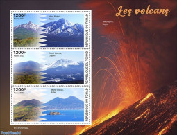 Chad 2022 Volcanoes, Mint NH, Nature - Sport - Mountains & Mountain Climbing - Autres & Non Classés