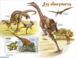 Chad 2022 Dinosaurs, Mint NH, Nature - Prehistoric Animals - Altri & Non Classificati