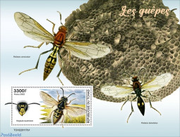 Chad 2022 Wasps, Mint NH, Nature - Insects - Sonstige & Ohne Zuordnung