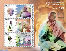 Chad 2022 75th Anniversary Of Independence Of India, Mint NH, History - Gandhi - Other & Unclassified